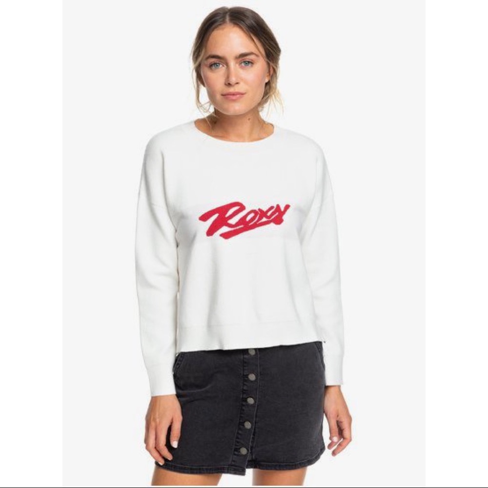 Roxy ‘Exchange Your Life’ Sweater - Picture 1 of 6